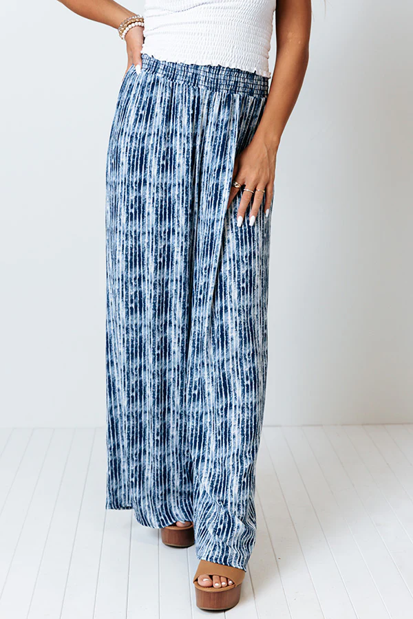 Malibu Cruise Stripe Pants In Blue - Image 5