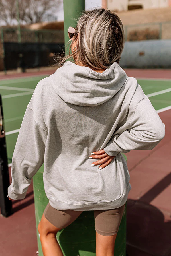 Malibu Tennis Club French Terry Graphic Hoodie Top - Image 3