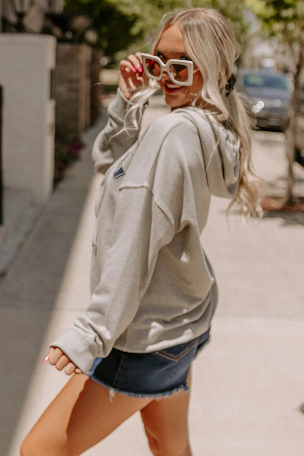 Malibu Tennis Club French Terry Graphic Hoodie Top - Image 7
