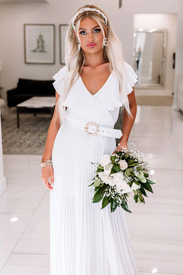 Marital Bliss Pleated Maxi - Image 7