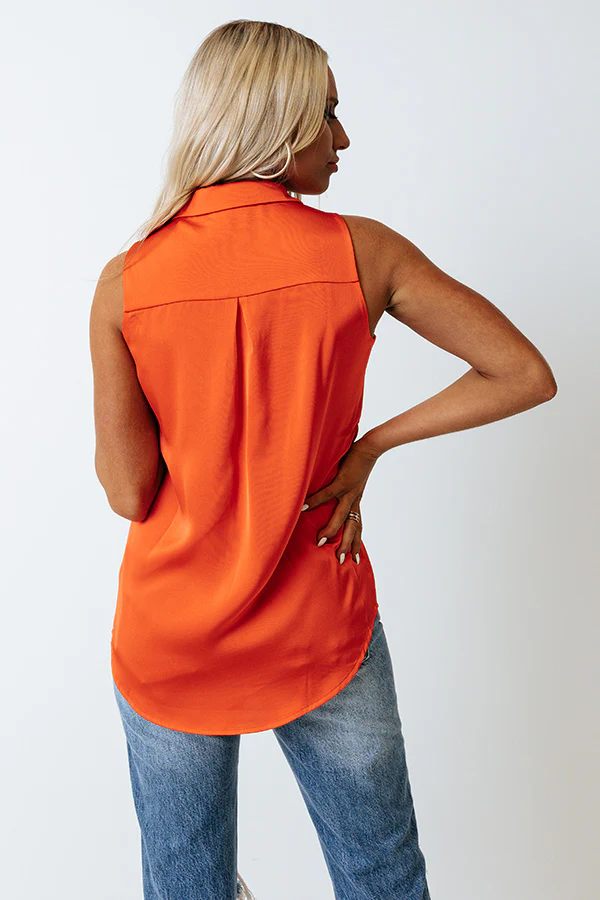 Martini Nights Shift Top In Scarlet - Image 8