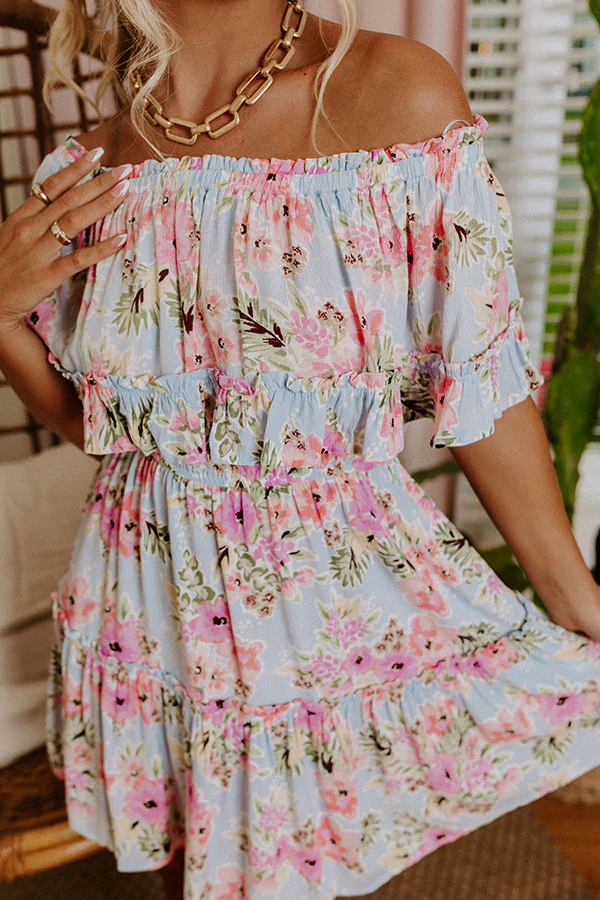 Move On Floral Dress - Image 5