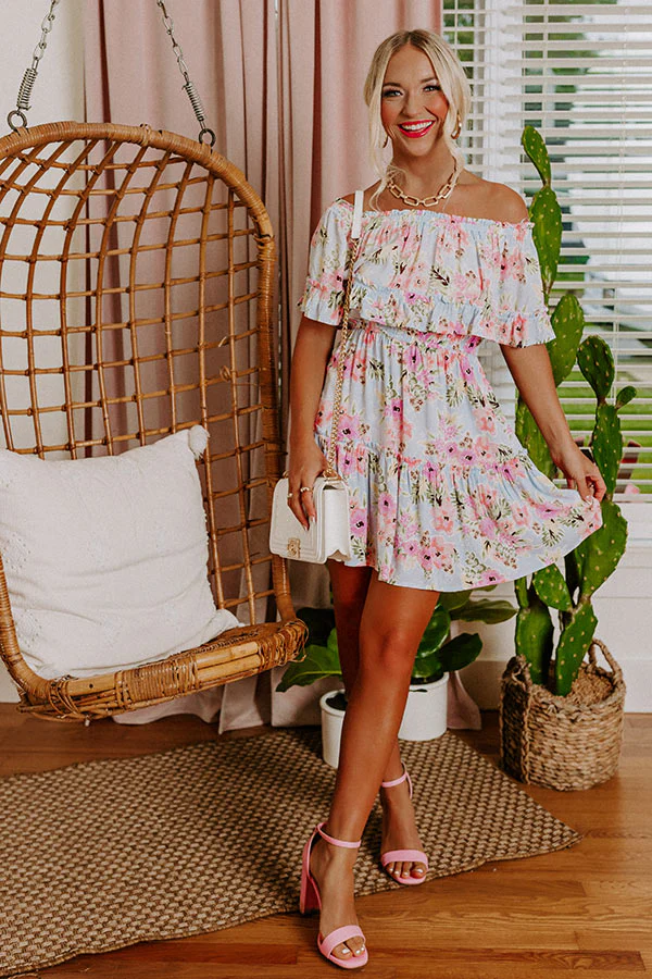 Move On Floral Dress - Image 6