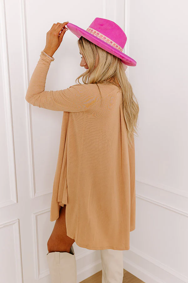 New Chapter Tunic Dress In Iced Latte - Image 3