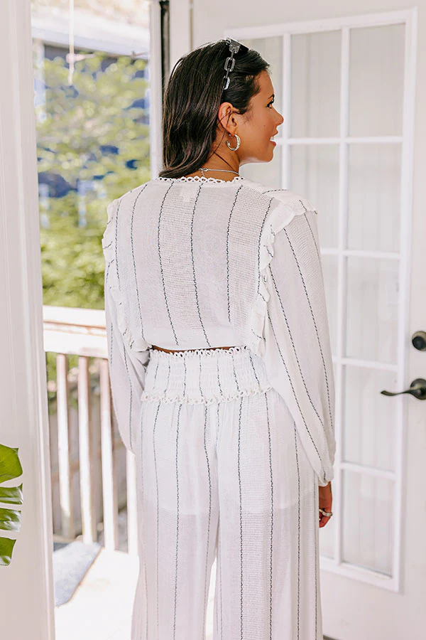 Occupied Poolside Front Tie Top - Image 4