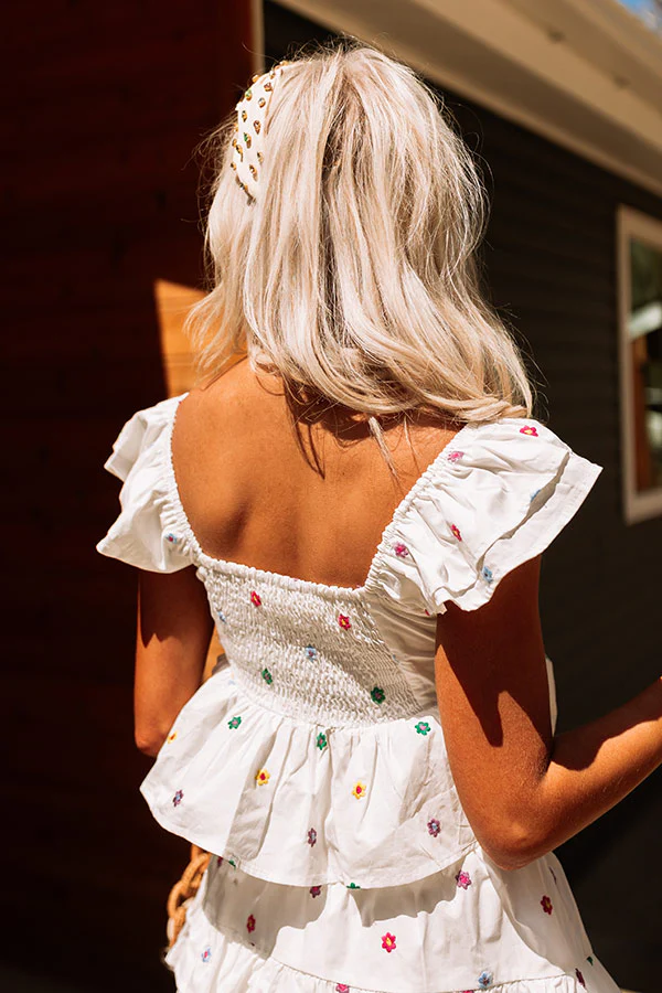 Outpost Embroidered Crop Top - Image 6