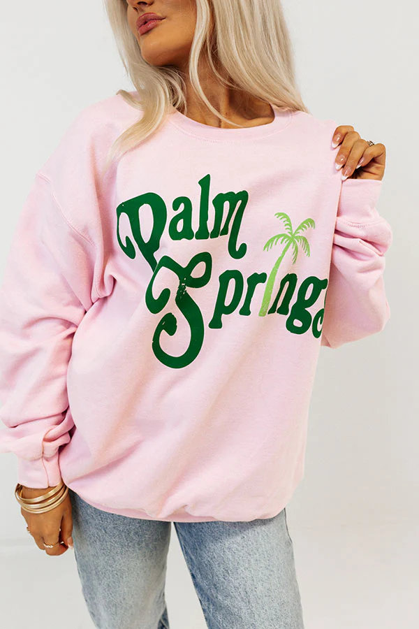 Palm Springs Graphic Sweatshirt - Image 3