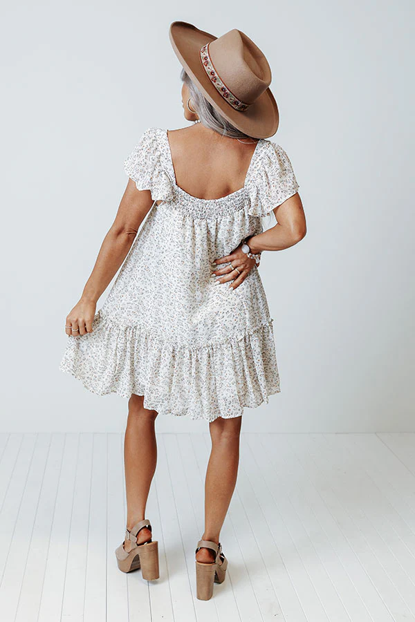 Parade Pretty Shift Dress In Ivory - Image 4