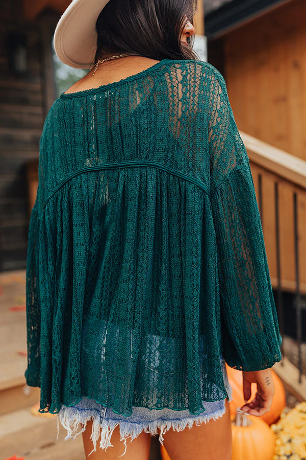 Paris Dreaming Lace Babydoll Top - Image 5