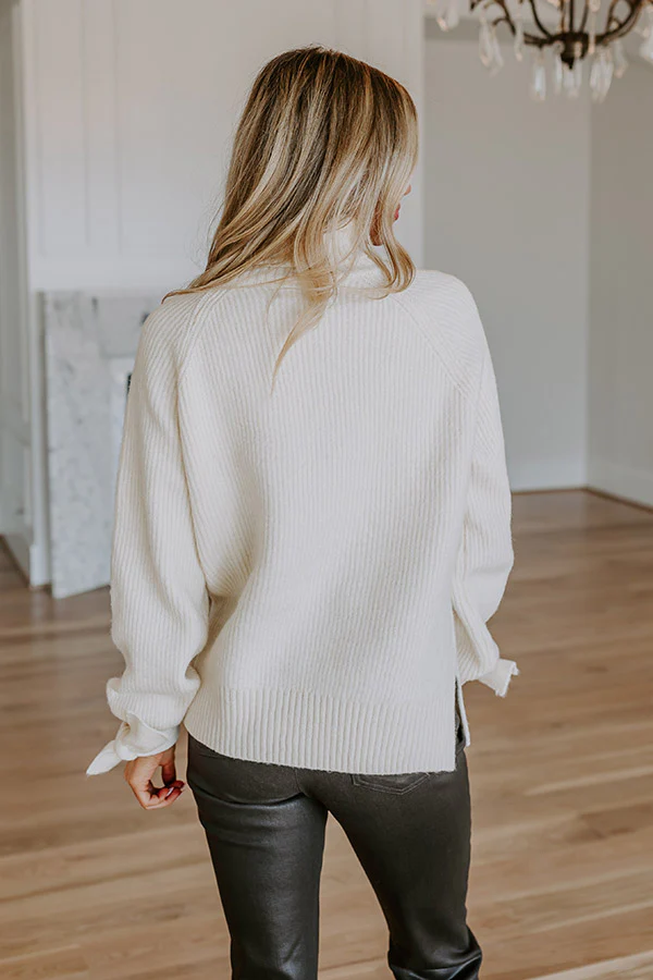 Peaceful Morning Sweater In Cream - Image 4