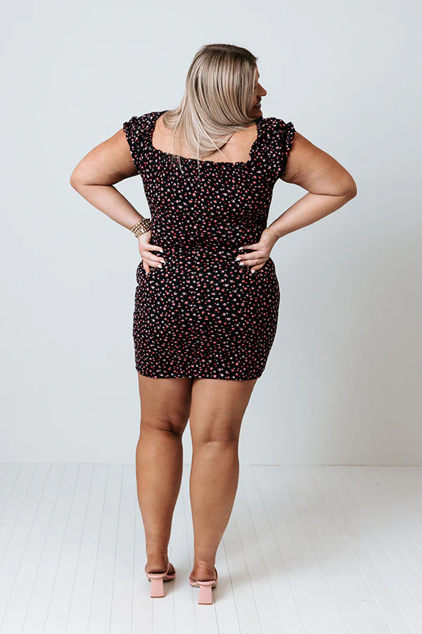 Perfect Night Dress In Black Curves - Image 7