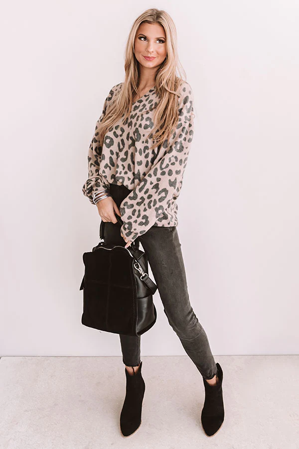 Plan For Perfection Leopard Shift Top - Image 2