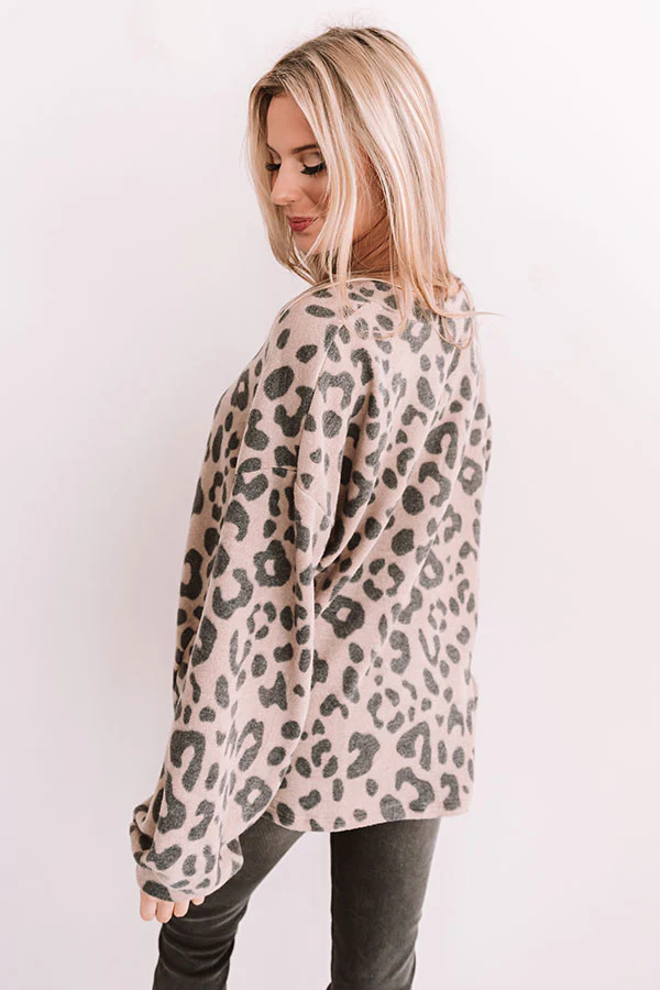 Plan For Perfection Leopard Shift Top - Image 3