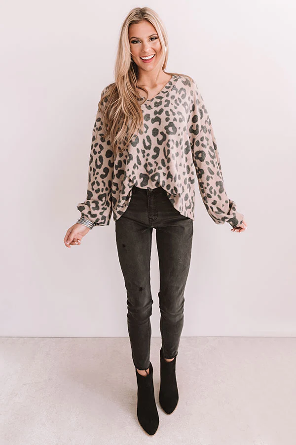 Plan For Perfection Leopard Shift Top - Image 4