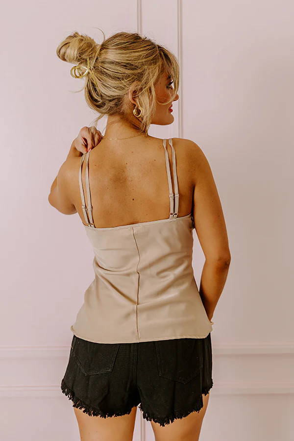 Possible Romance Tank In Iced Latte - Image 4