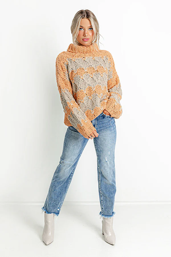 Pumpkin Spice Dreamer Knit Sweater - Image 2