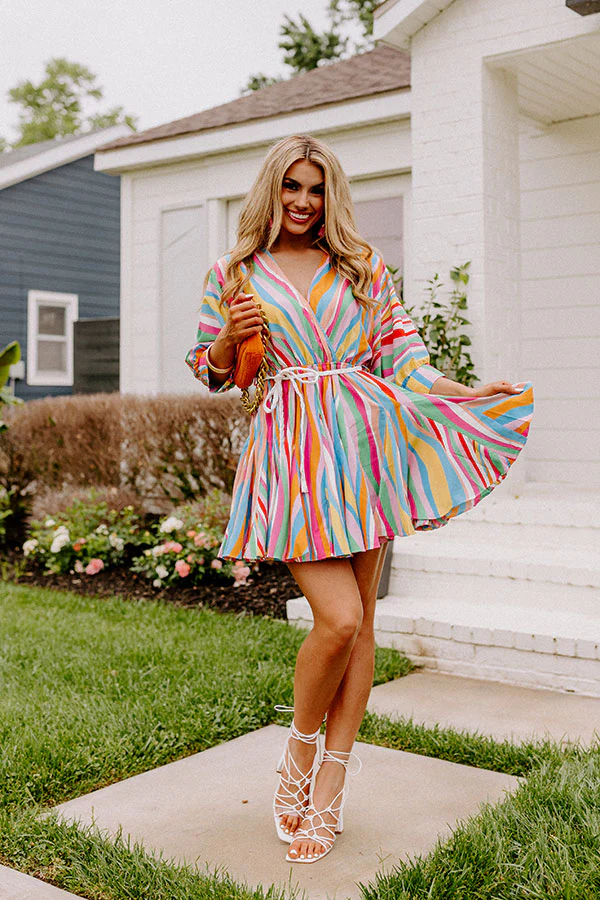 Really Radiant Stripe Dress - Image 6