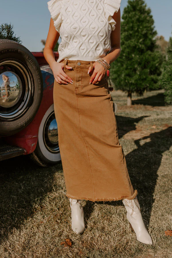 Risen The Raleigh Denim Skirt - Image 4