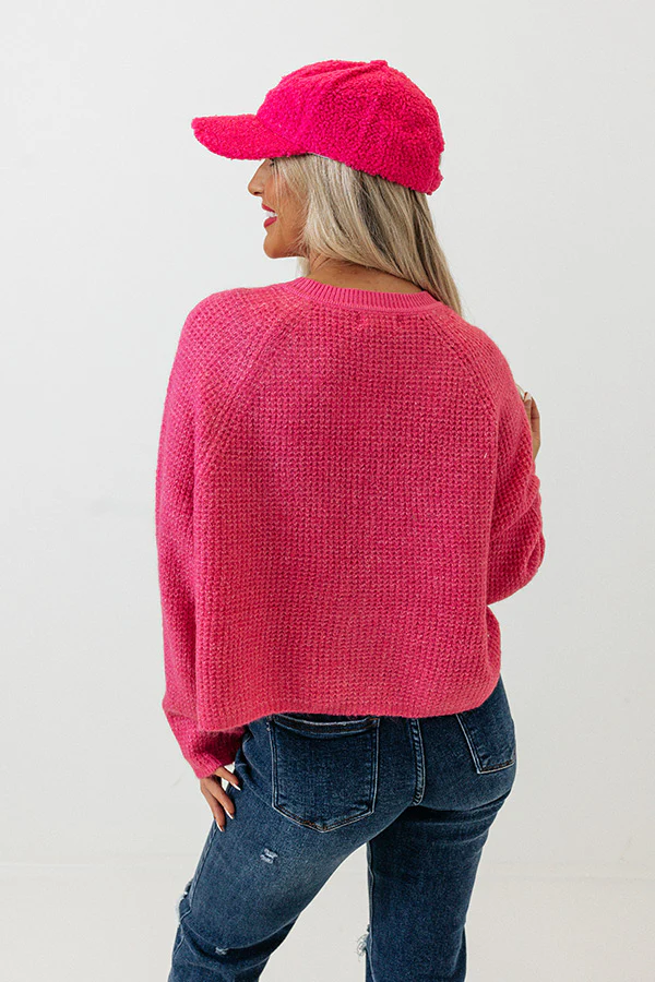 River Run Waffle Knit Sweater - Image 6