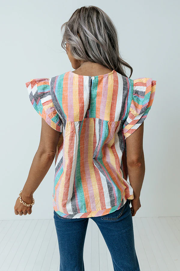 Sandbar Party Stripe Top - Image 7