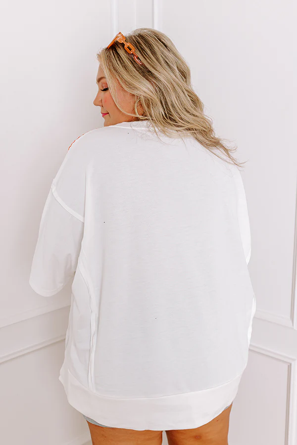 School Pride T Graphic Oversized Top - Image 6
