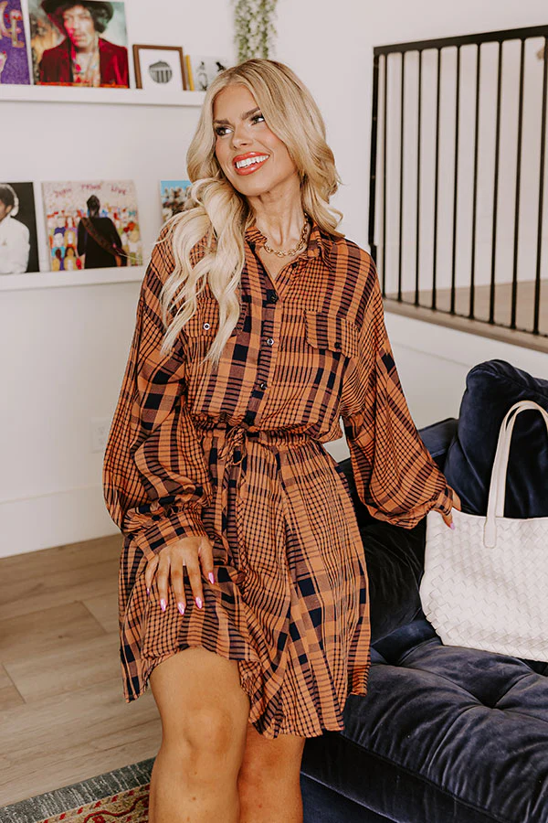 Seasonal Shift Plaid Dress Curves - Image 6