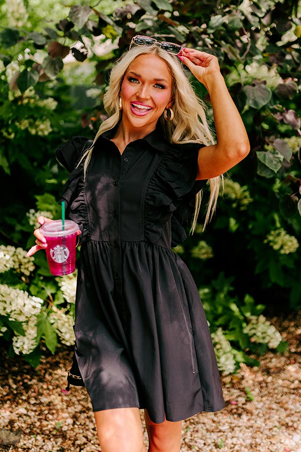 Share The Love Button Up Dress - Image 3
