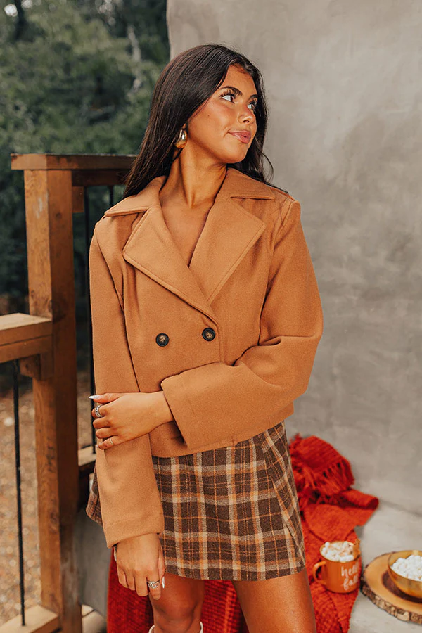 Simply Grand Jacket in Camel - Image 6