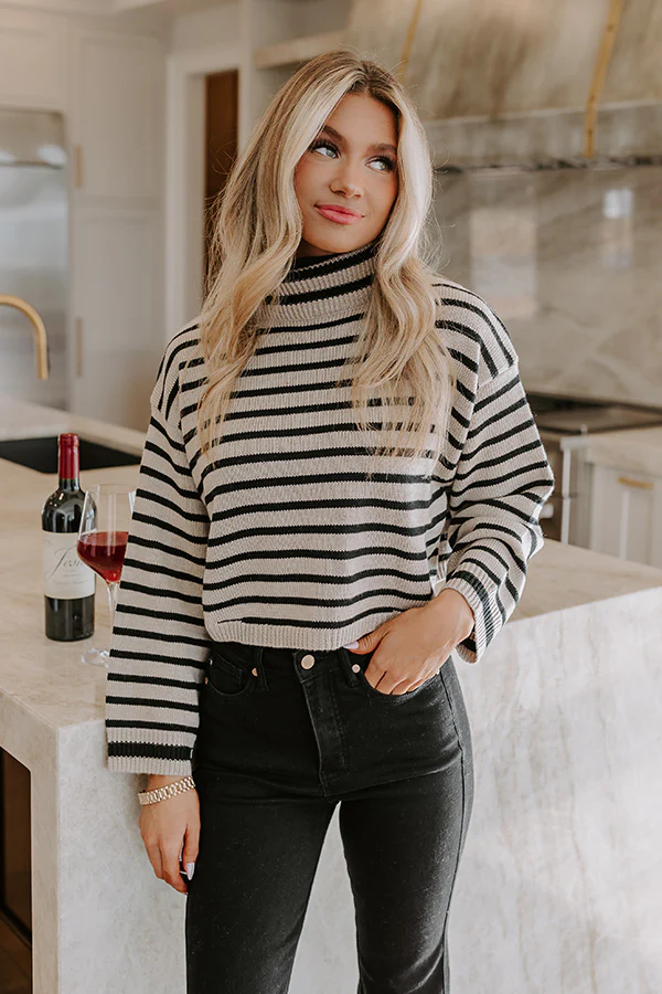 Ski Lodge Travels Stripe Sweater - Image 4