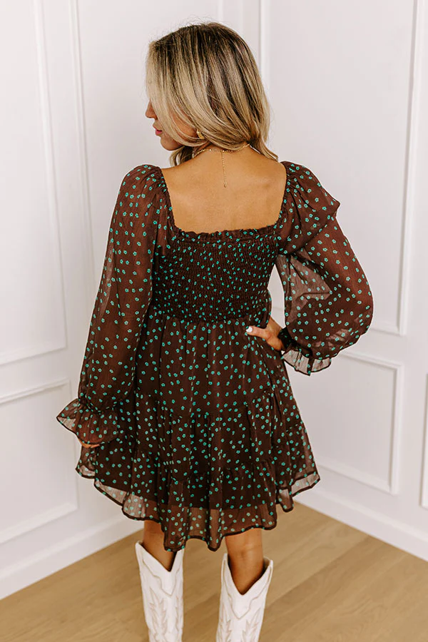Slow Your Roll Smocked Mini Dress - Image 4