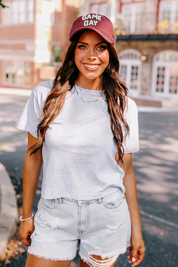 Sophisticated Stroll Tee In Grey - Image 3
