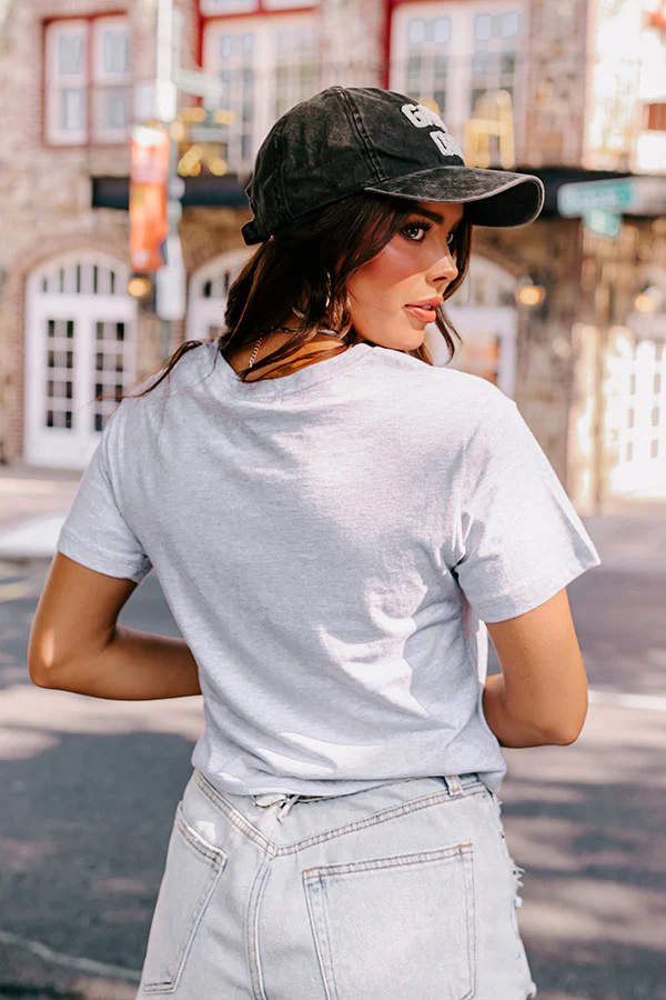 Sophisticated Stroll Tee In Grey - Image 6