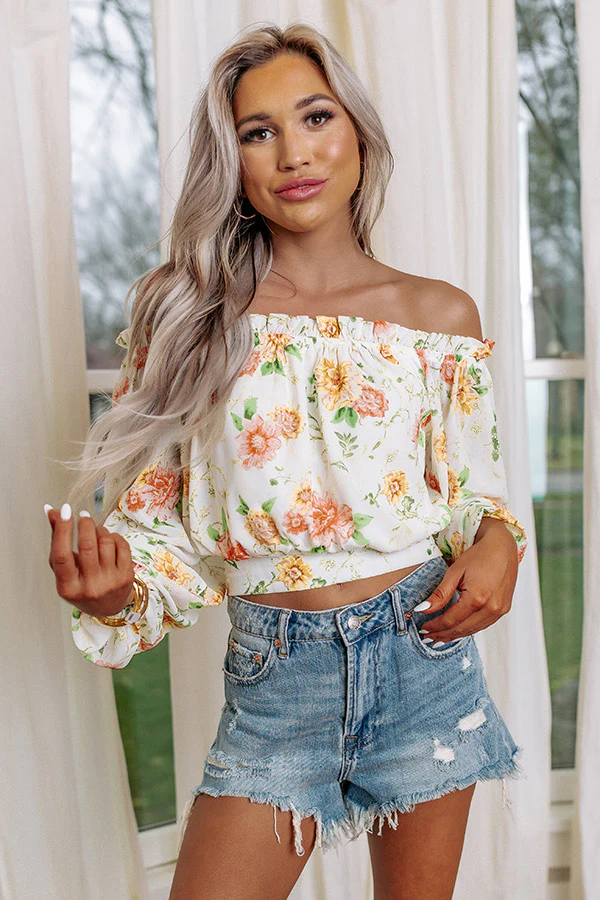 Spring Into Action Floral Top - Image 5