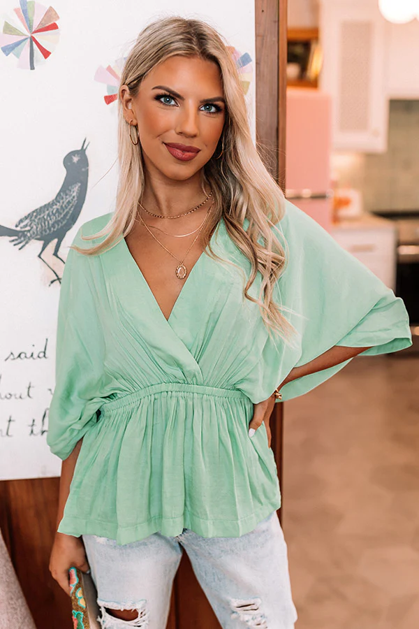 Stay Stunning Top In Mint - Image 3