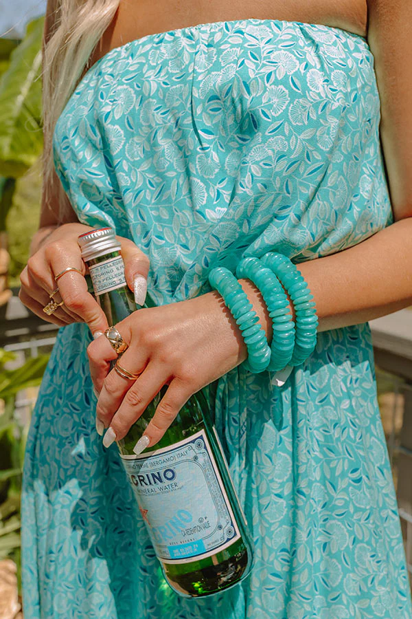 Staying Downtown Bracelet In Turquoise - Image 2