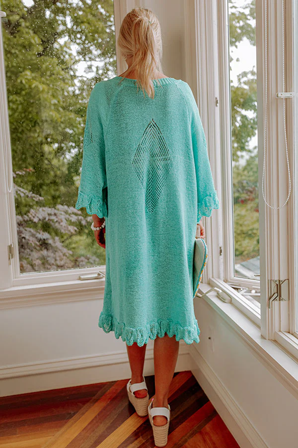 Summer Evening Breeze Knit Cardigan - Image 8