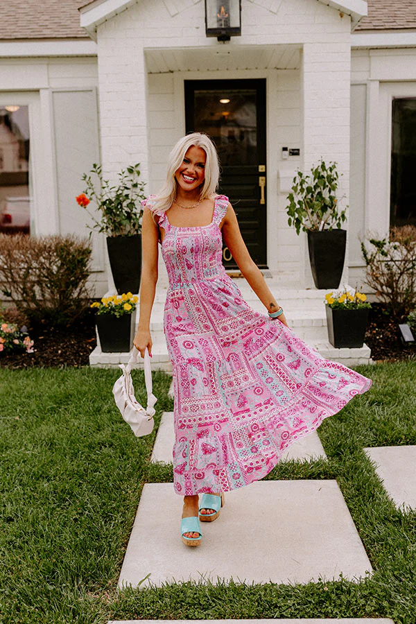 Sunny Delights Smocked Midi - Image 5