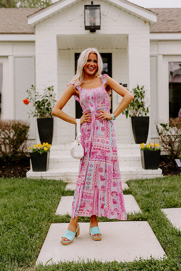 Sunny Delights Smocked Midi - Image 8