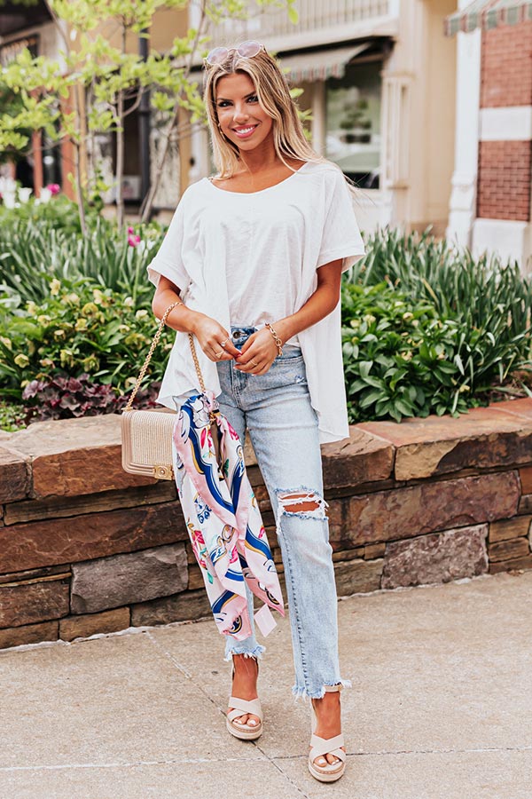Sunny Refresh Shift Top In White - Image 3