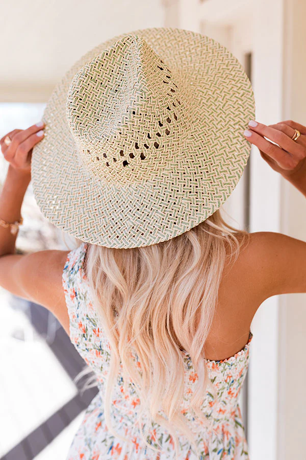 Sunrise Eyes Woven Fedora - Image 2