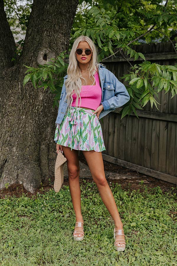 Sweet Attention Shorts In White - Image 3