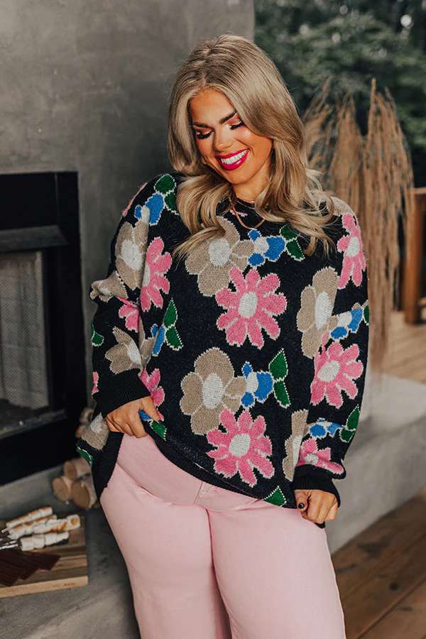 Sweet Sayings Knit Sweater Curves - Image 8