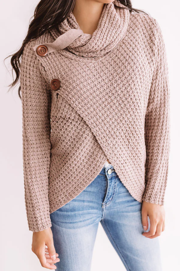 Sweeter Than Cider Sweater in Dusty Purple - Image 4