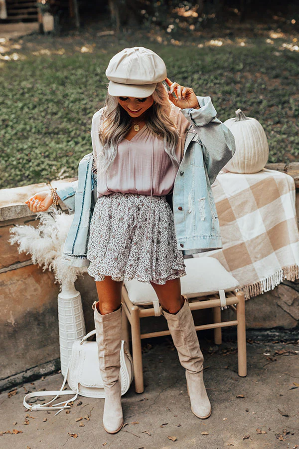 Sweetest Love Shorts In Ivory - Image 5