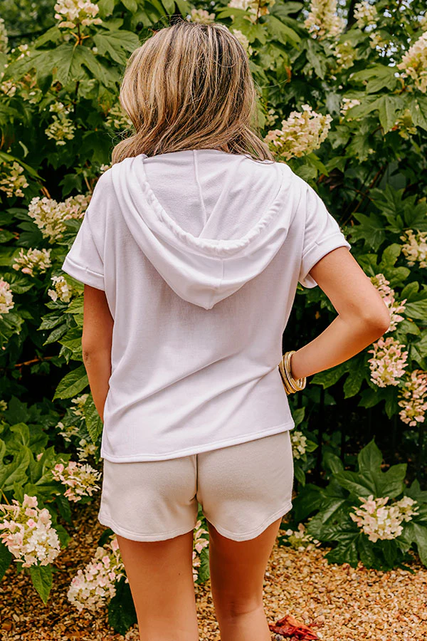 Take A Holiday Top In White - Image 5