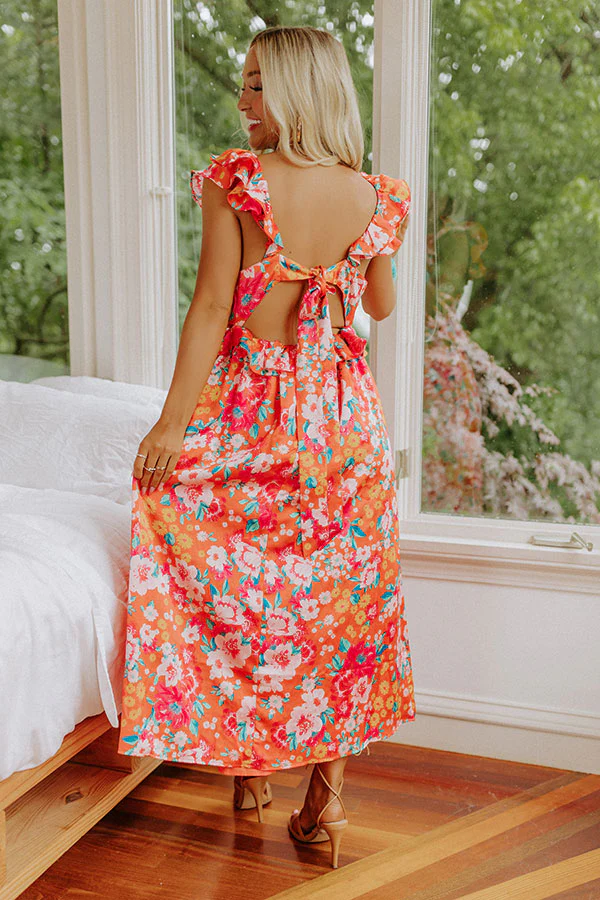 Tell Me I'm Dreaming Floral Midi - Image 11