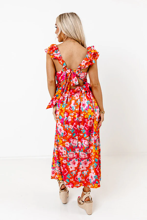 Tell Me I'm Dreaming Floral Midi - Image 3