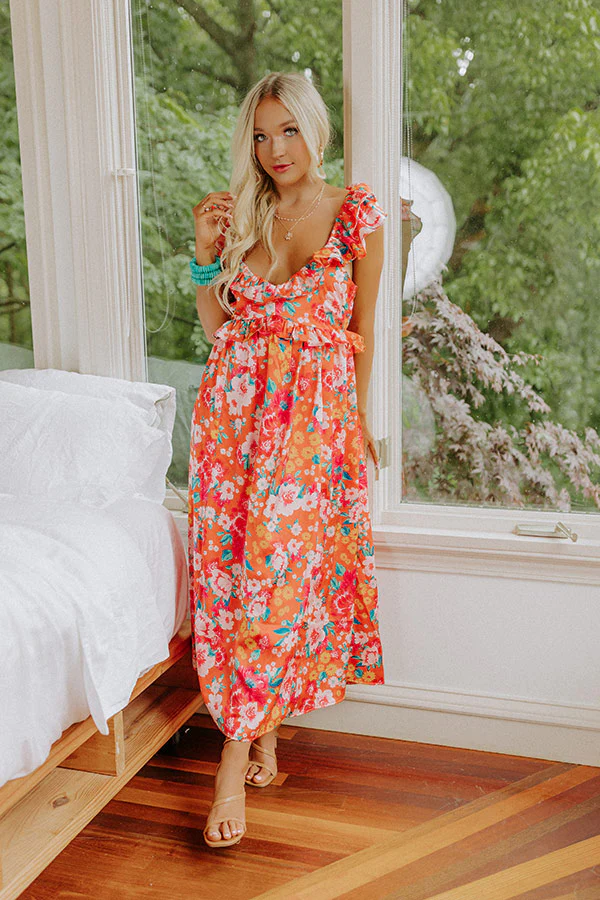 Tell Me I'm Dreaming Floral Midi - Image 8