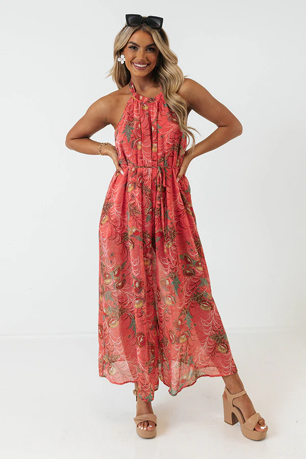 Tell Me Something Good Floral Jumpsuit - Image 3