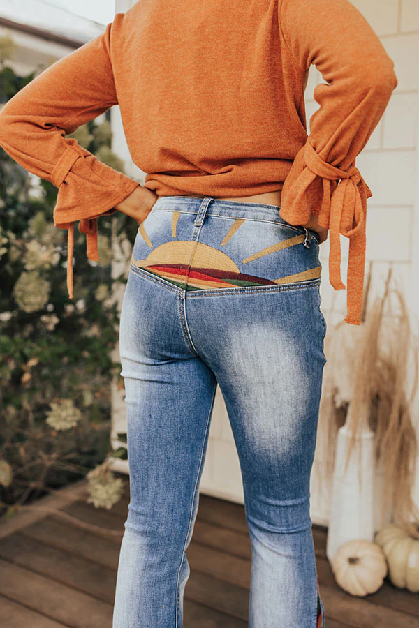 The Amy Embroidered Flare - Image 7